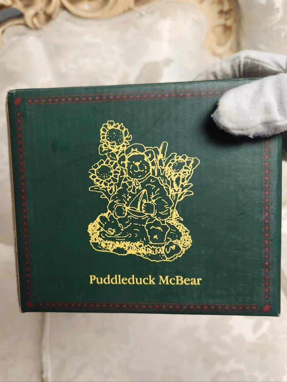 Boyds Bear “Puddleduck McBear” Resin Figurine With Box